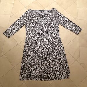 Folio Saks Fifth Avenue Quarter Sleeve Dress